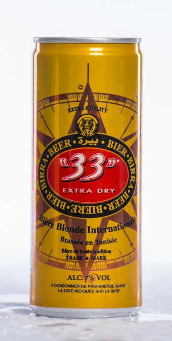 33 EXTRA DRY FARDEAU DE 24 CANETTES 24CL