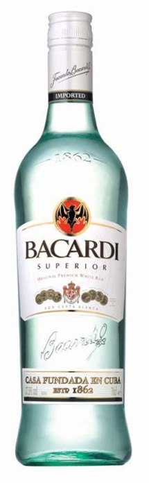 Rhum BACARDI Superior - 1L