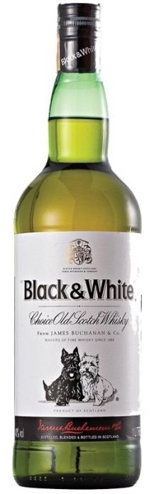 Whisky BLACK & WHITE - 1L