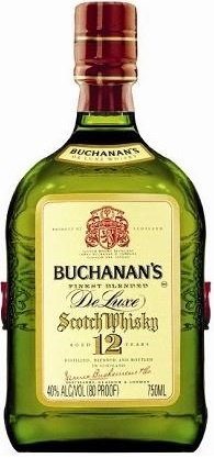Whisky Buchanas Deluxe 12 year old-75CL