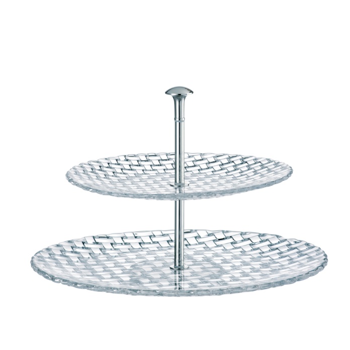 Nachtmann Bossa Nova Two Tier Tray Large 32 + 23 cm