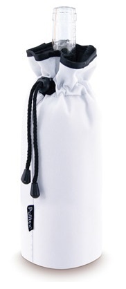 CHAMPAGNE/WINE COOLER BAG White - Sac refroidisseur blanc