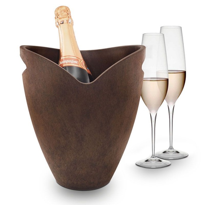 ICE BUCKET Dark Wood Ebony - Seau couleur Ebony