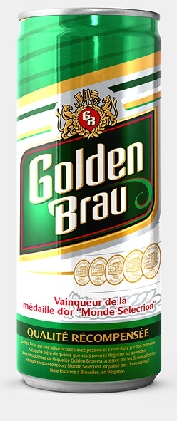 GOLDEN BRAU FARDEAU DE 24 CANETTES 24CL