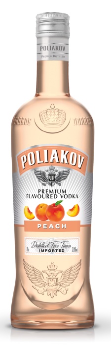 Vodka POLIAKOV Peach - 70cl