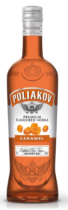 Vodka POLIAKOV Caramel - 70cl