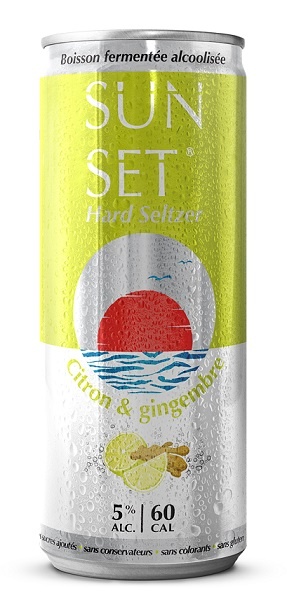 SUNSET CITRON GINGER pack 24 canettes - 24CL