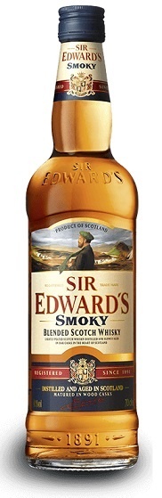 Whisky SIR EDWARD'S Smoky - 70cl