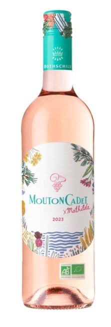 Mouton Cadet BIO x Mathilde 2025 -75cl - Rosé