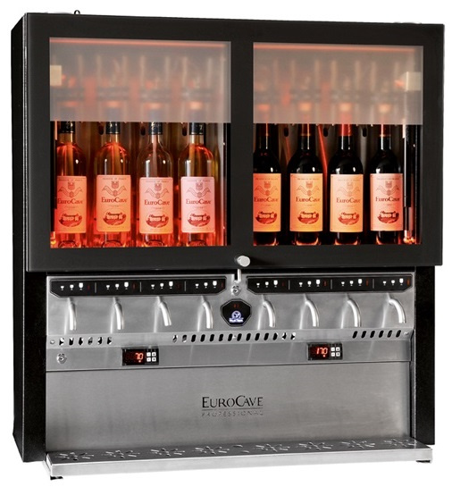 Distributeur Electronic Vin au Verre - 8 Bouteilles