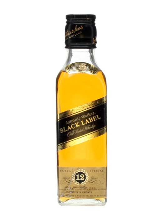 Whisky JOHNNIE WALKER Black Label- 5cl