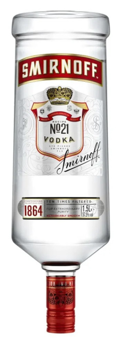 Vodka SMIRNOFF RED - 1,5L