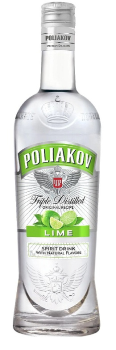 Vodka  POLIAKOV Lime - 70cl