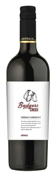 Badgers Creek Shiraz Cabernet 2024 -75cl
