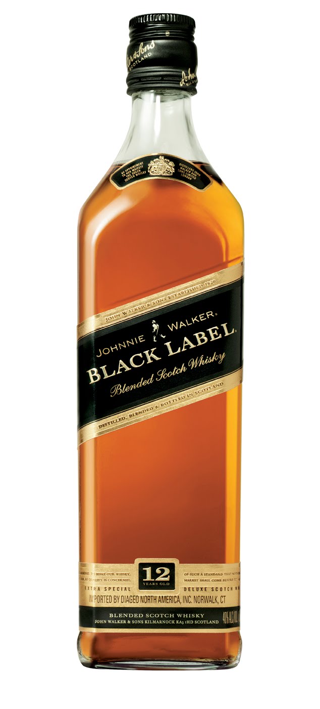 Whisky JOHNNIE WALKER Black Label - 1L