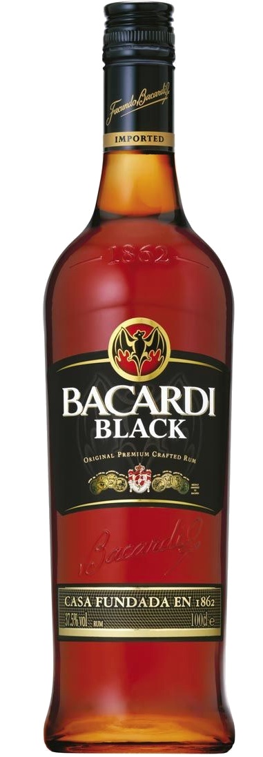 Rhum BACARDI Premium Black - 1L