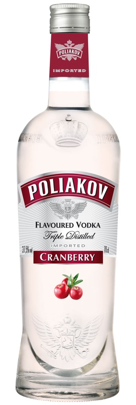 Vodka POLIAKOV Cranberry - 70cl