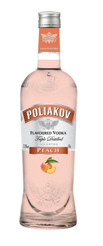 Vodka POLIAKOV Peach - 70cl