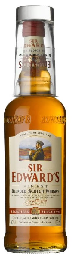 Whisky SIR EDWARD'S - 70cl (verre offert)