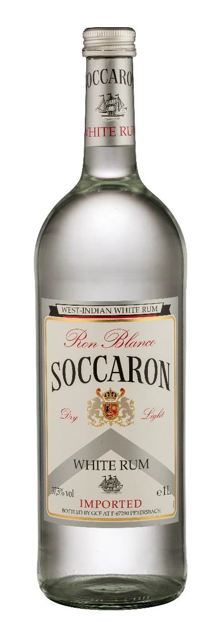 Rhum SOCCARON Blanc- 1L
