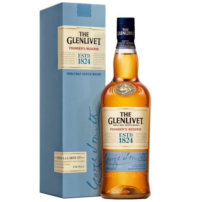 Whisky THE GLENLIVET FOUNDERS - 70CL
