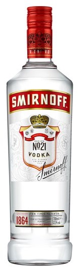 Vodka SMIRNOFF RED - 75cl