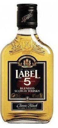 Whisky LABEL 5 20cl