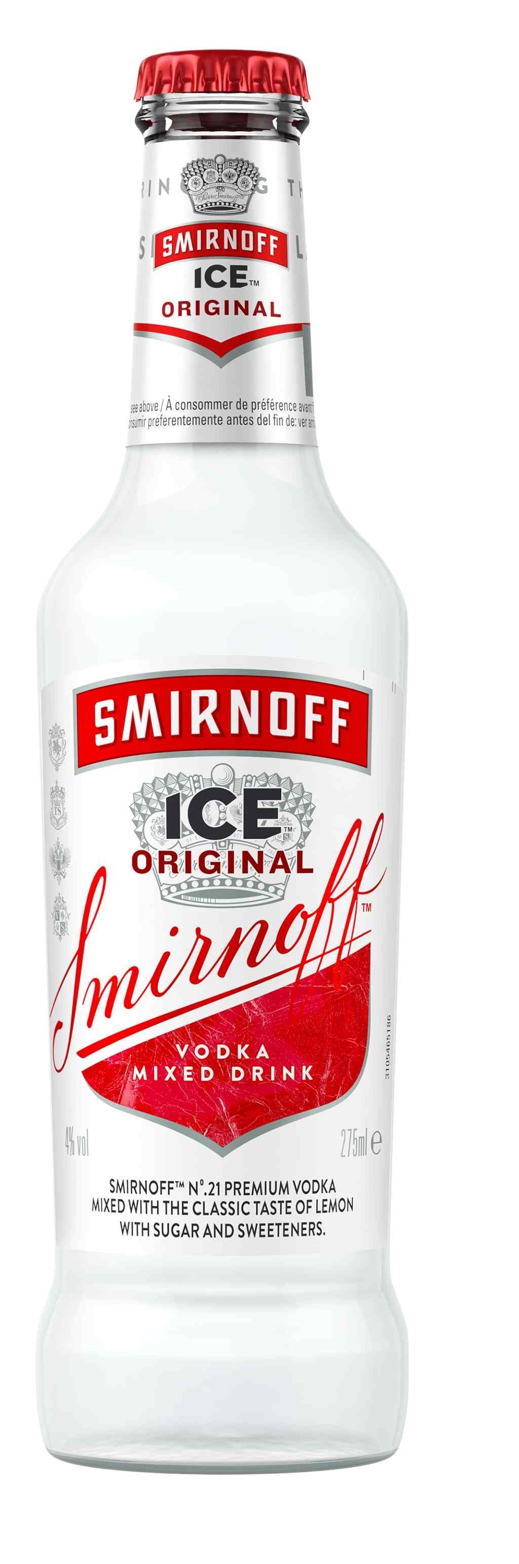 Smirnoff Ice - Pack de 6 Bouteilles de 27,5 cl