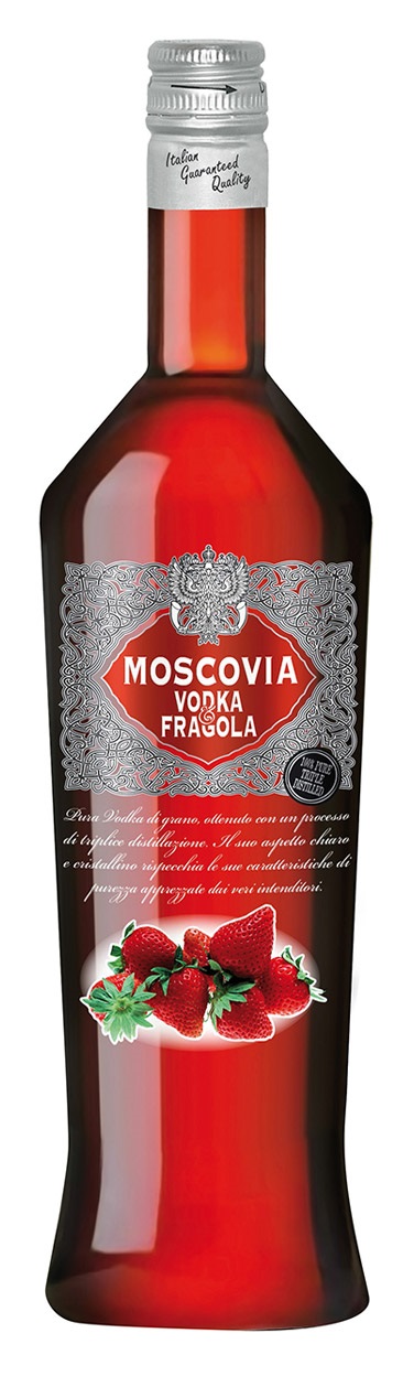 Vodka MOSCOVIA FRAGOLA 70CL