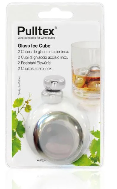BLISTER STAINLESS STEEL ICE CUBES - Glaçons acier inoxydable (2pces)