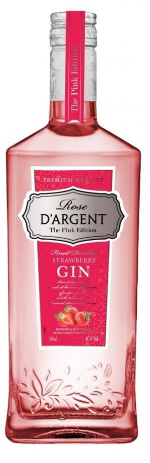 ROSE D'ARGENT STRAWBERRY GIN 70CL