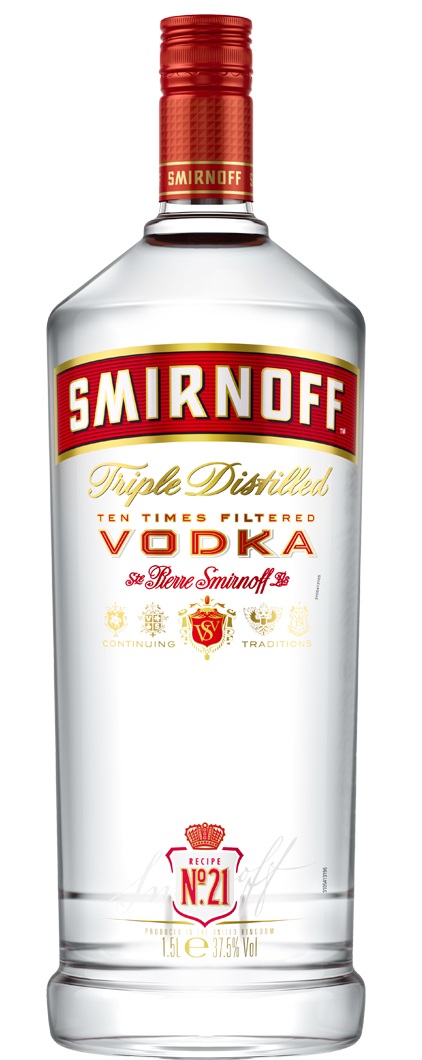Vodka SMIRNOFF RED - 1,5L