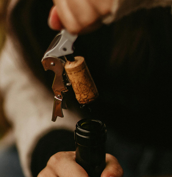 TIRE-BOUCHON CLICKCUT Effet bois