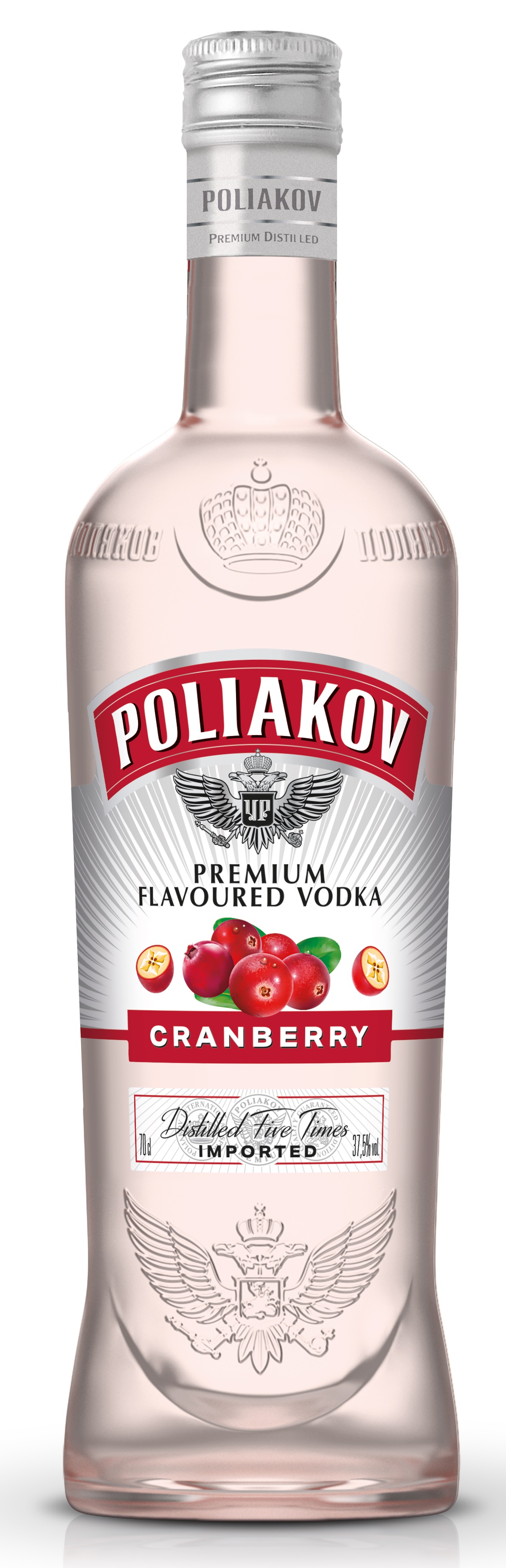 Vodka POLIAKOV Cranberry - 70cl