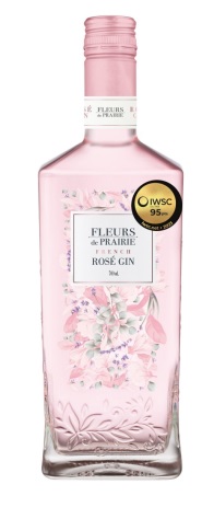 Gin FLEURS DE PRAIRIE Rosé - 70cl