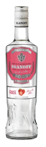 Vodka IGANOFF Fraise - 70cl