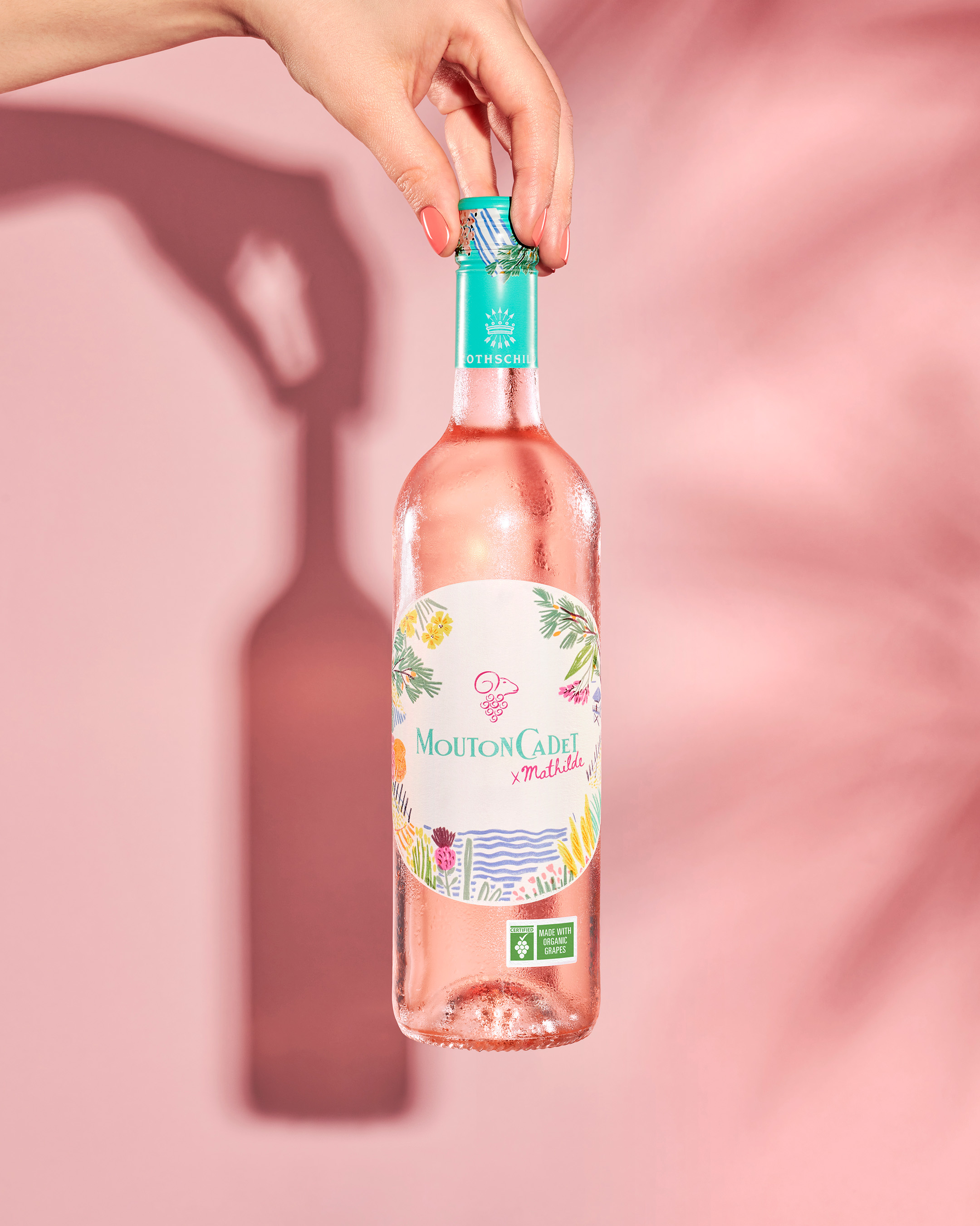 Mouton Cadet BIO x Mathilde 2025 -75cl - Rosé